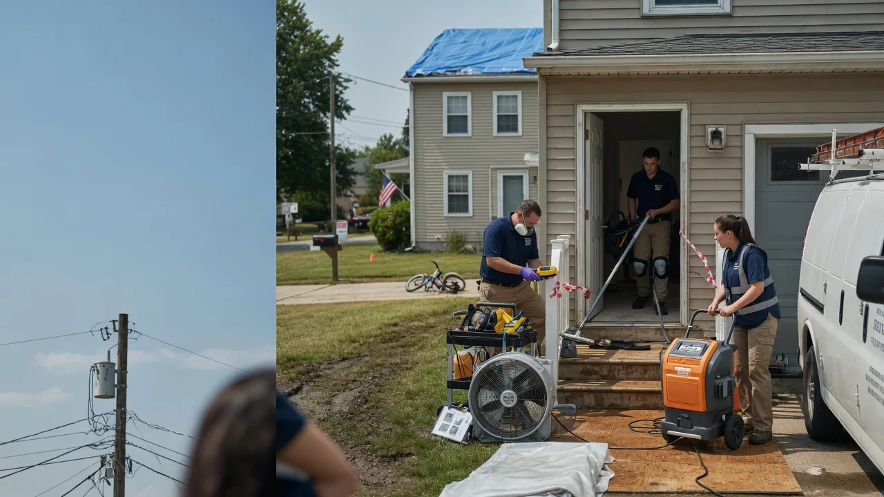 Water Damage Repair in Timblin, PA near me
